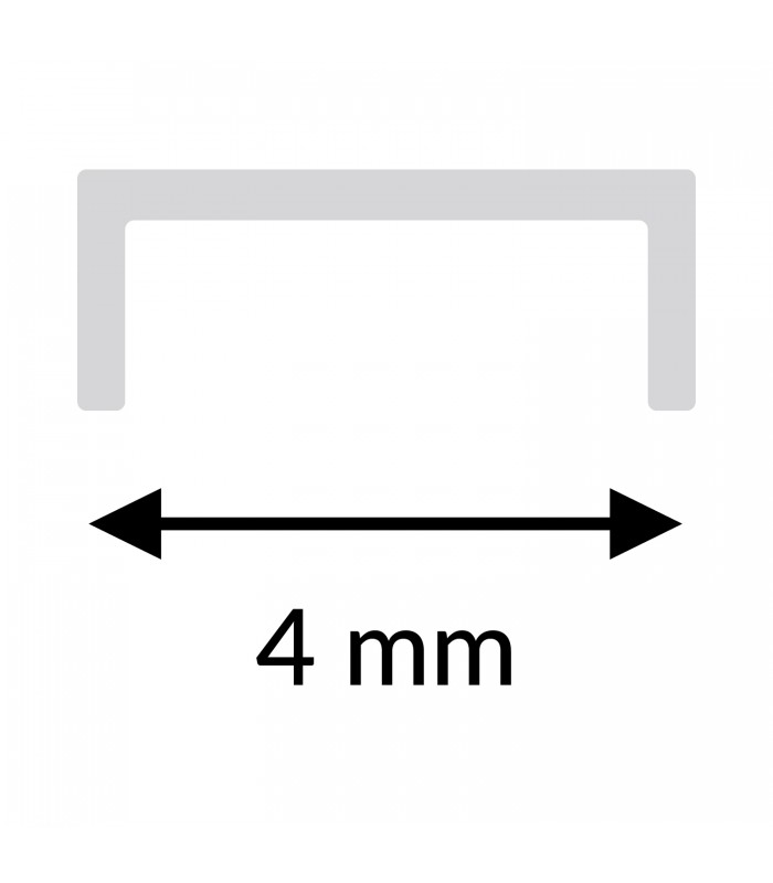 Funda Difusor de Silicona Para Perfil Lm3843 -40 Metros-