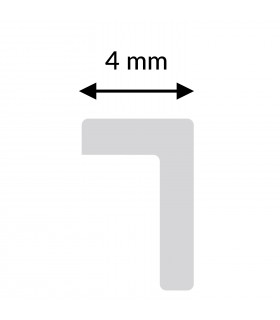 Funda Difusor de Silicona Para Perfil Lm3848 -40 Metros-