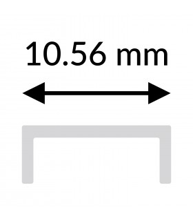 Funda Difusor de Silicona Para Perfil Lm3842 -40 Metros-