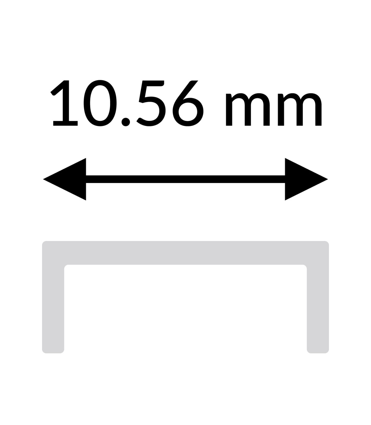 Funda Difusor de Silicona Para Perfil Lm3842 -40 Metros-