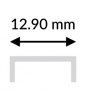 Funda Difusor de Silicona Para Perfil Lm3844 -40 Metros-