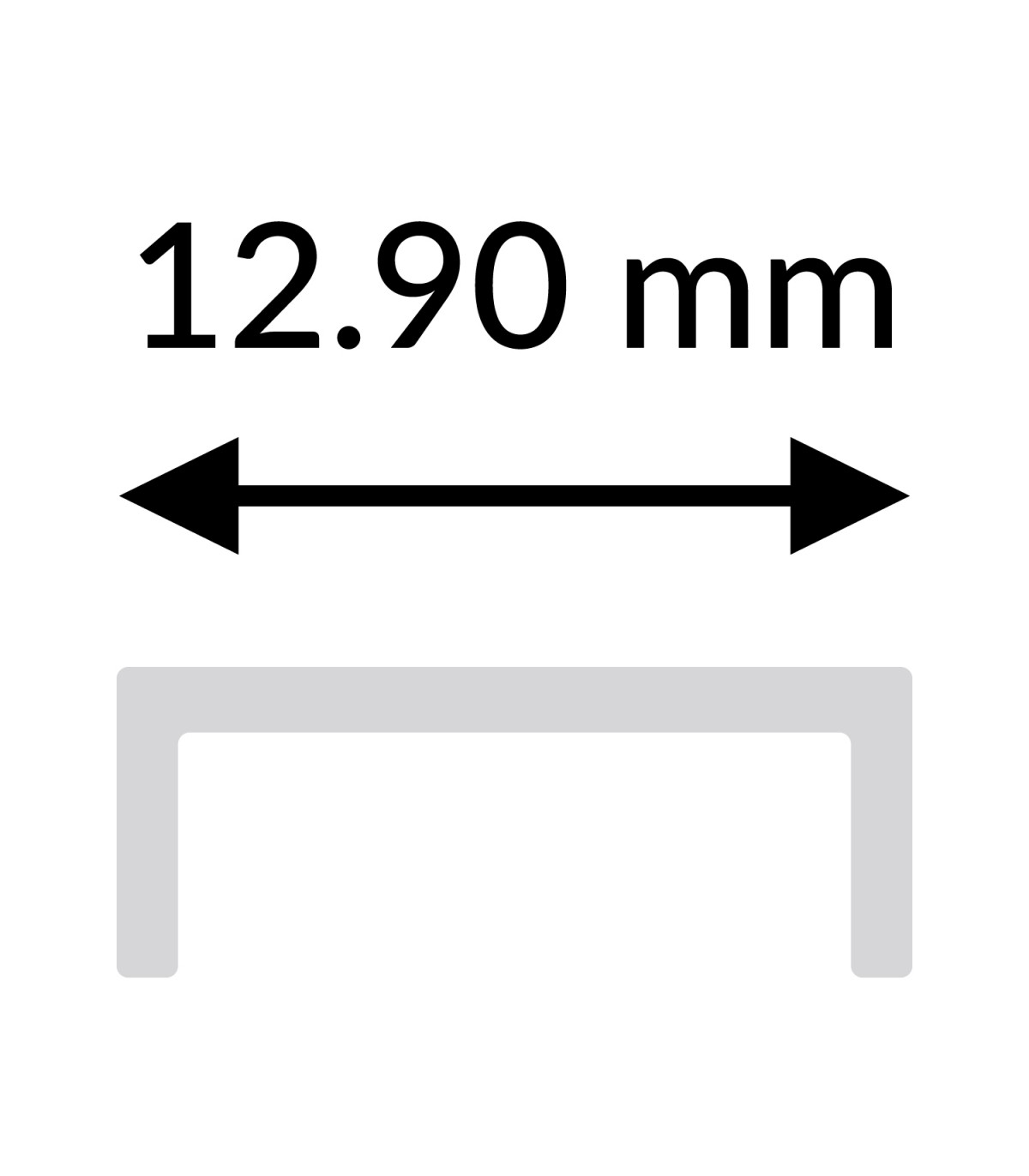 Funda Difusor de Silicona Para Perfil Lm3844 -40 Metros-