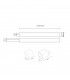 Cable Adaptador Para Bañador Neón Led Flexible