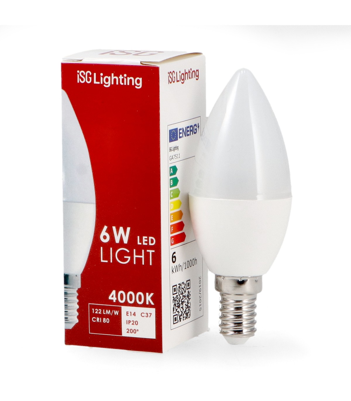 Bombilla Vela Led PRO 6W 732Lm 200º E14