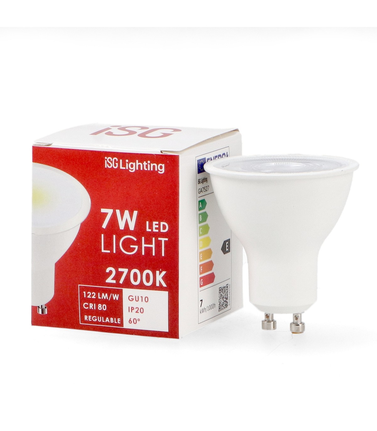 Dicroica Led PRO GU10 7W 854Lm 60º Regulable
