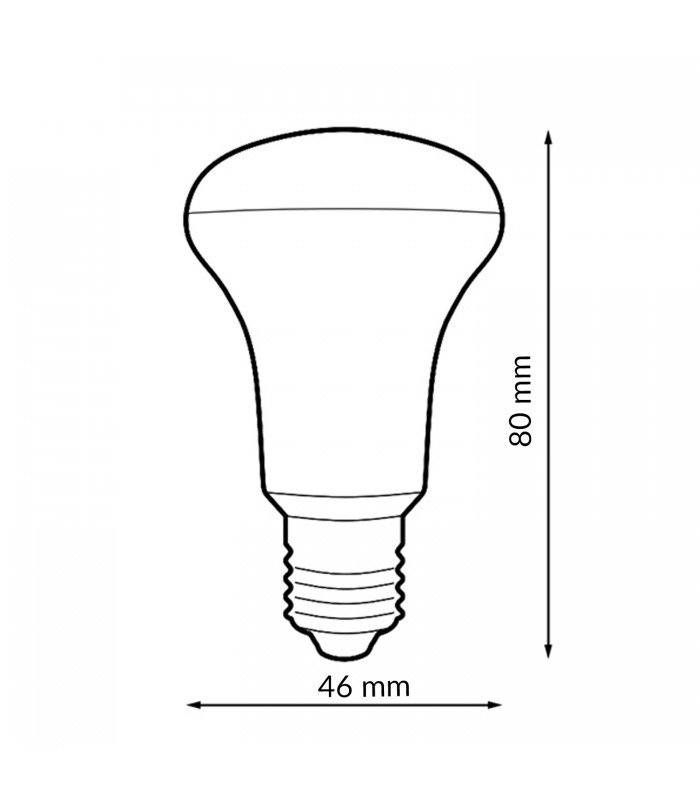 Reflectora Led PRO R50 6W 732LM 200º E14