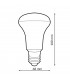 Reflectora Led PRO R63 9W 1098LM 200º E27