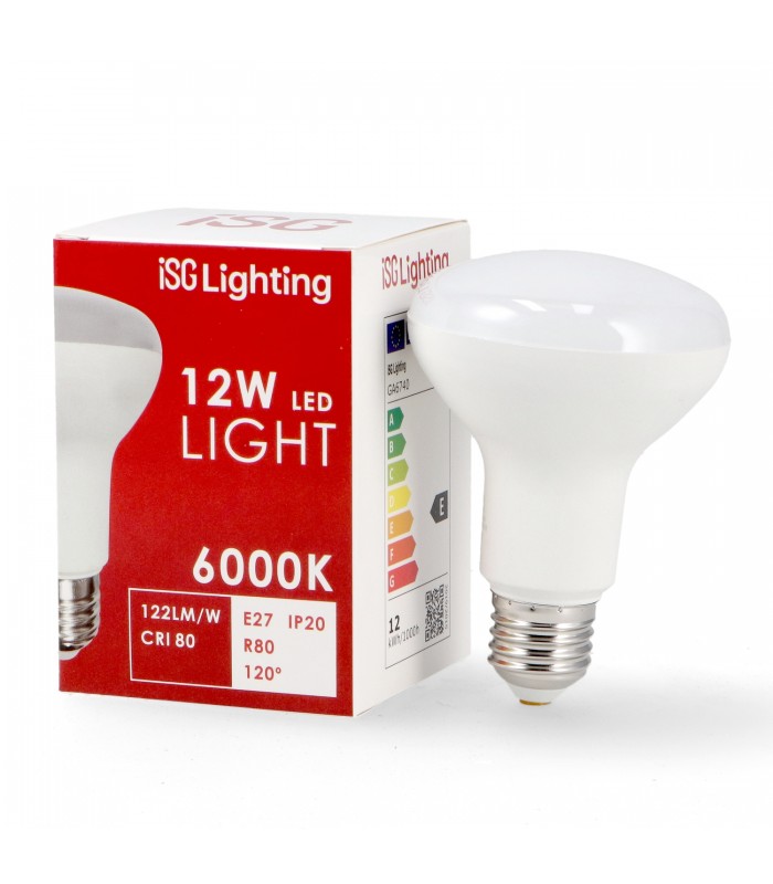 Reflectora Led PRO R80 12W 1464LM 200º E27