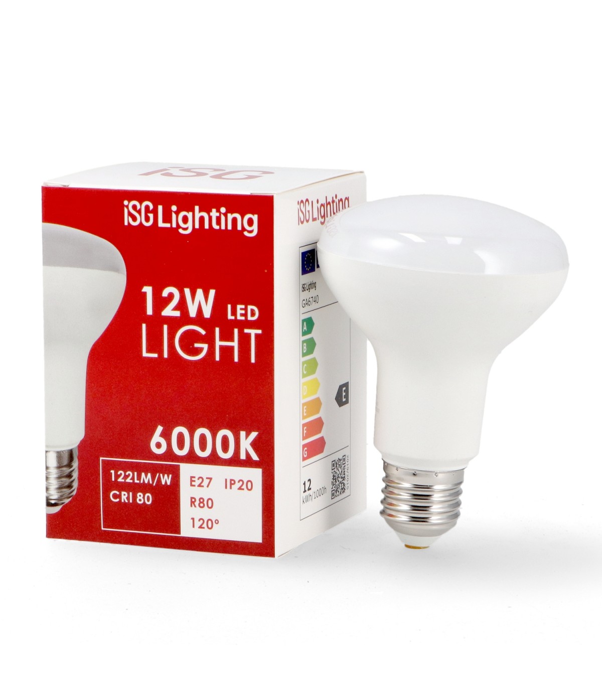 Reflectora Led PRO R80 12W 1464LM 200º E27