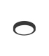 Plafón Superficie Led 7W 510LM 120º IP20 Redondo Negro CCT
