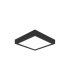 Plafón Superficie Led 13W 1020LM 120º IP20 Cuadrado Negro CCT