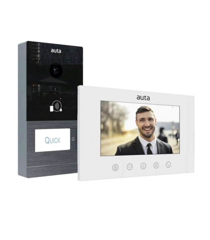 Kit Videoportero Automático 1 Llamada AUTA QUICK WIFI