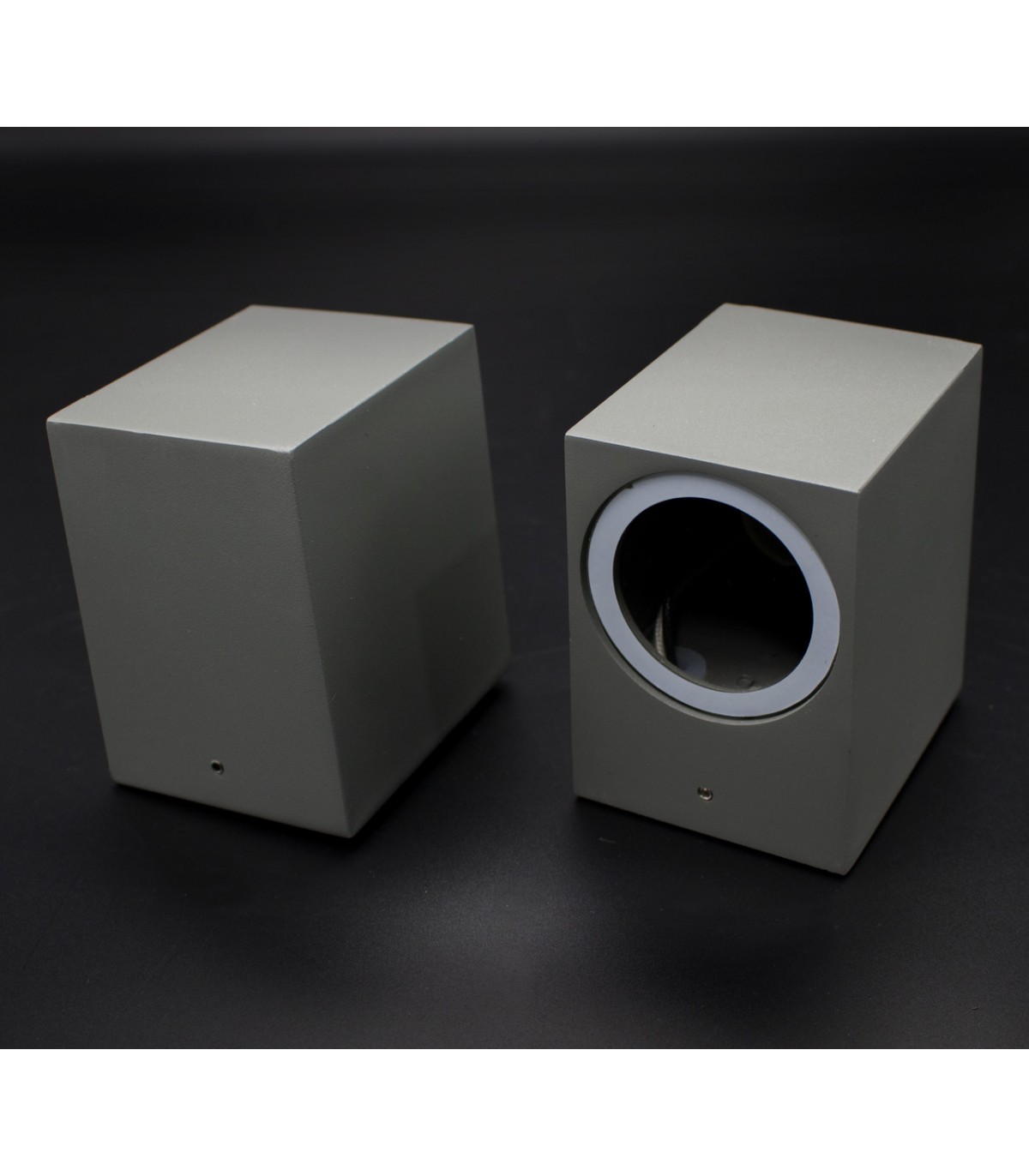 Aplique Pared Grey Kube 1xGU10 IP54