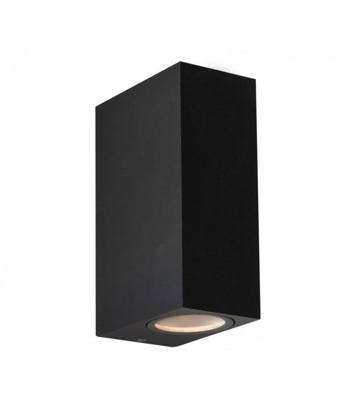 Aplique Pared BLack Kube 2xGU10 IP54