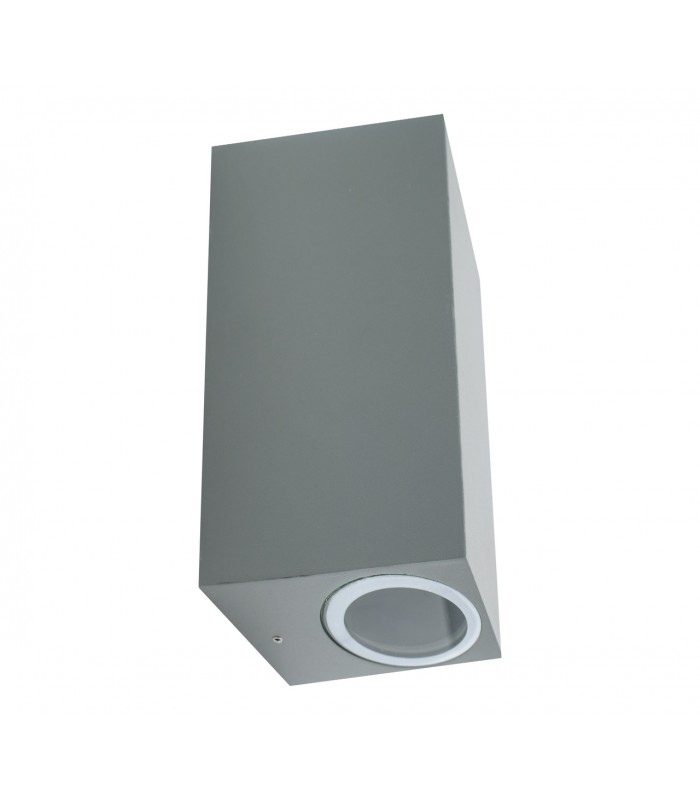 Aplique Pared Grey Kube 2xGU10 IP54