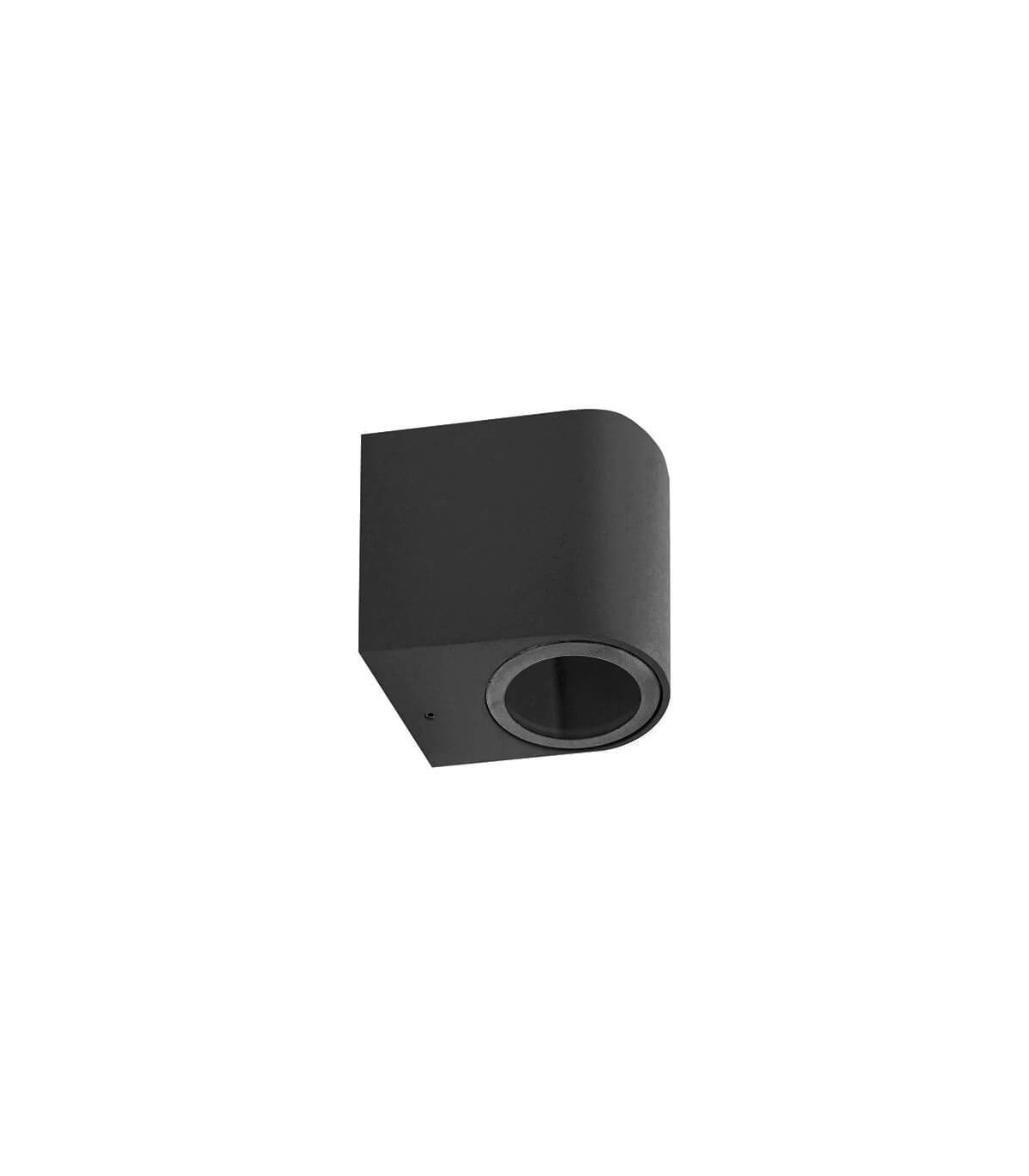 Aplique Pared BLack Middle 1xGU10 IP54