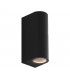 Aplique Pared BLack Middle 2xGU10 IP54