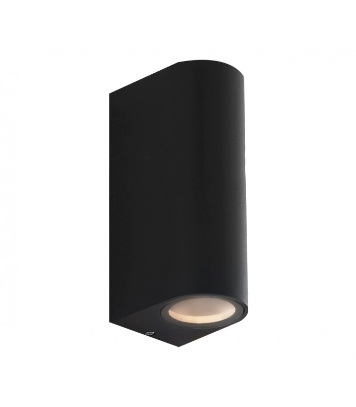 Aplique Pared BLack Middle 2xGU10 IP54