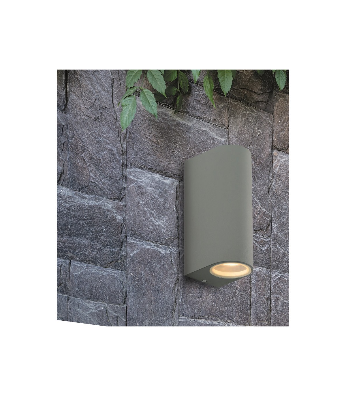 Aplique Pared Grey Middle 2xGU10 IP54