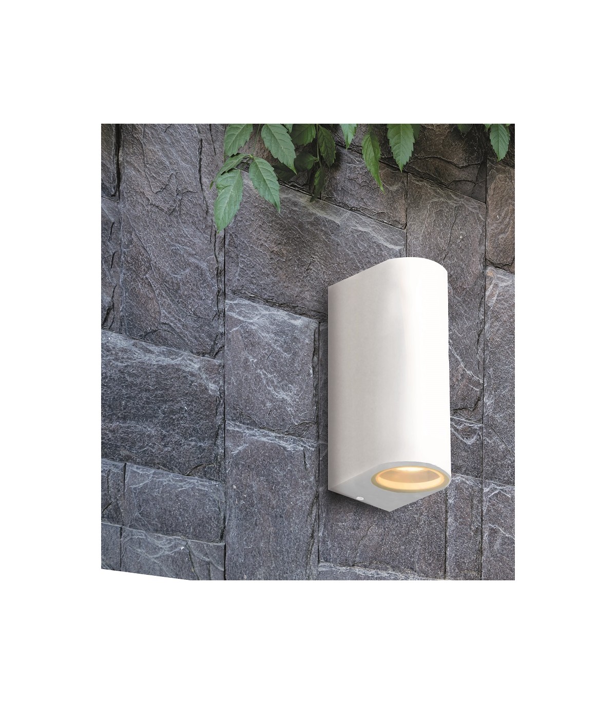 Aplique Pared White Middle 2xGU10 IP54