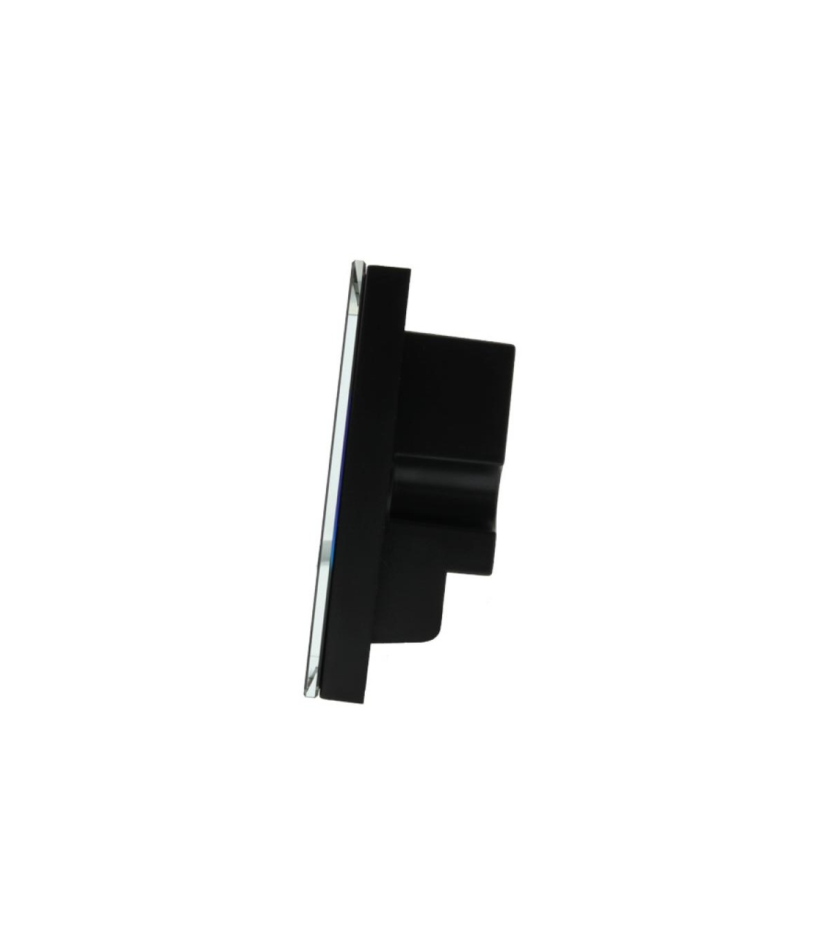 Controlador Empotrable Táctil RGB 12/24V 144/288W IP20 Negro
