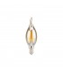Bombilla Filamento LUXTAR Vela Viento 4W 430Lm 330º E14