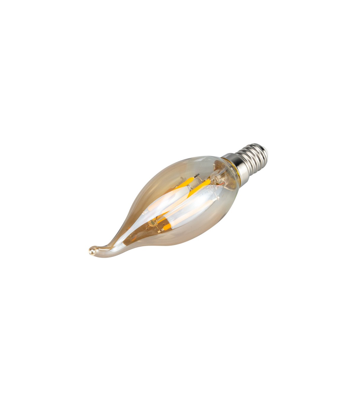 Bombilla Filamento LUXTAR Vela Viento 4W 430Lm 330º E14