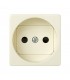 Base Enchufe Bipolar 16A 250V Dispositivo Seguridad Marfil Simon 27