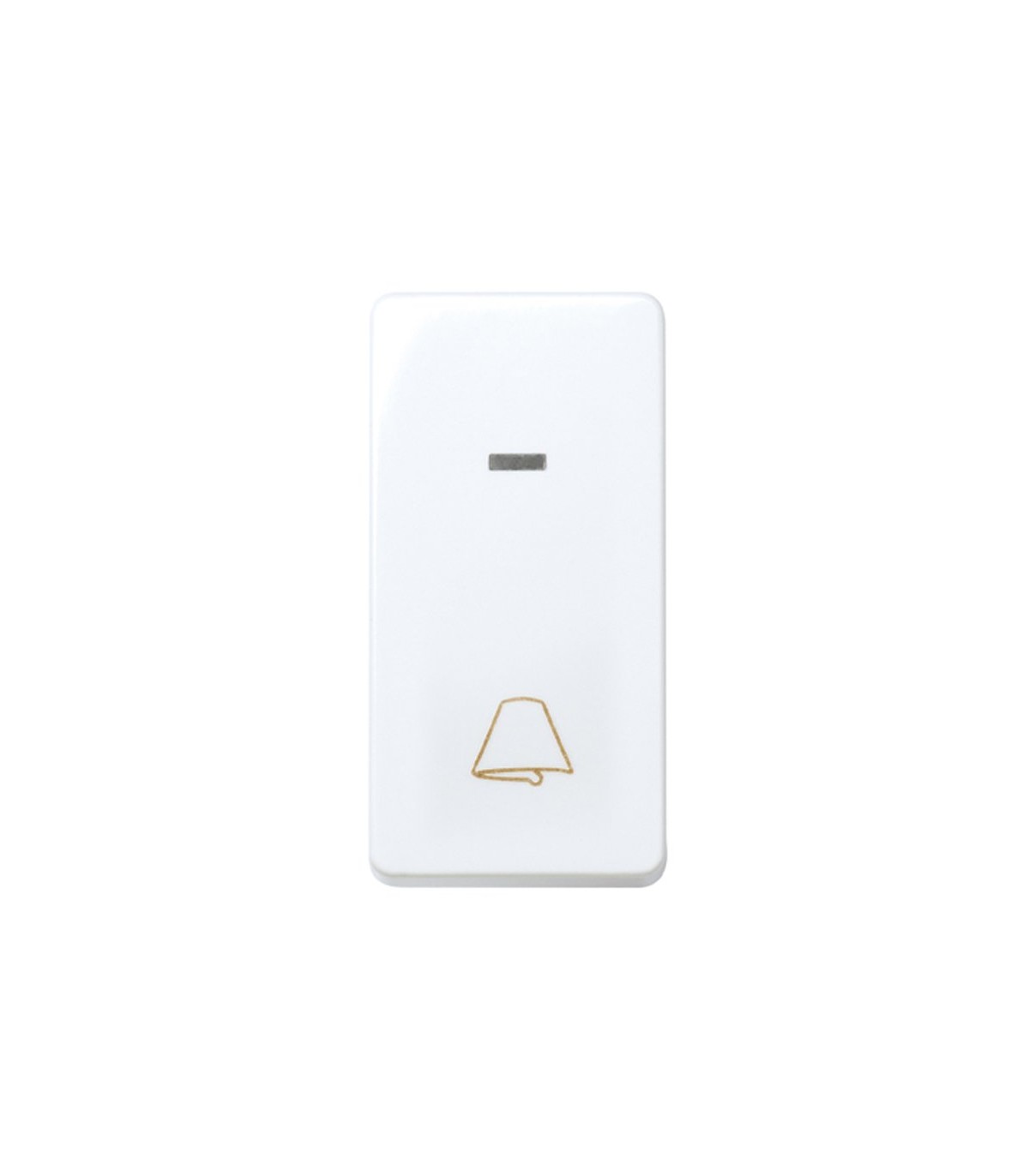 Pulsador Campana Con Luminoso Estrecho 10AX 250V Blanco Simon 27