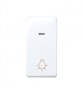 Pulsador Luz Con Luminoso Estrecho 10AX 250V Blanco Simon 27