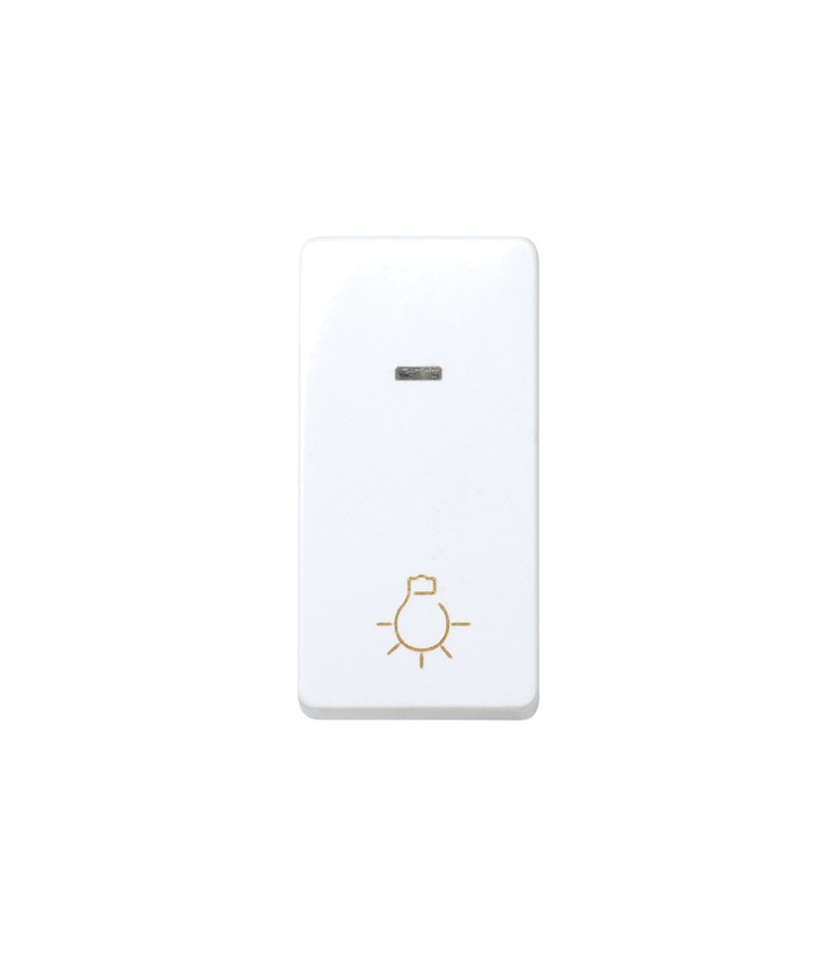 Pulsador Luz Con Luminoso Estrecho 10AX 250V Blanco Simon 27