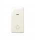 Pulsador Luz Con Luminoso Estrecho 10AX 250V Marfil Simon 27