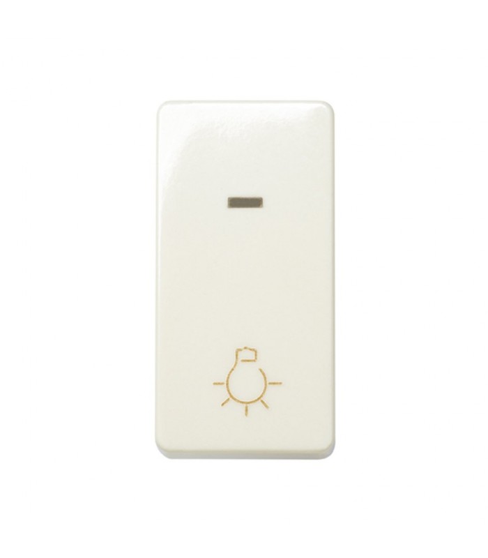 Pulsador Luz Con Luminoso Estrecho 10AX 250V Marfil Simon 27