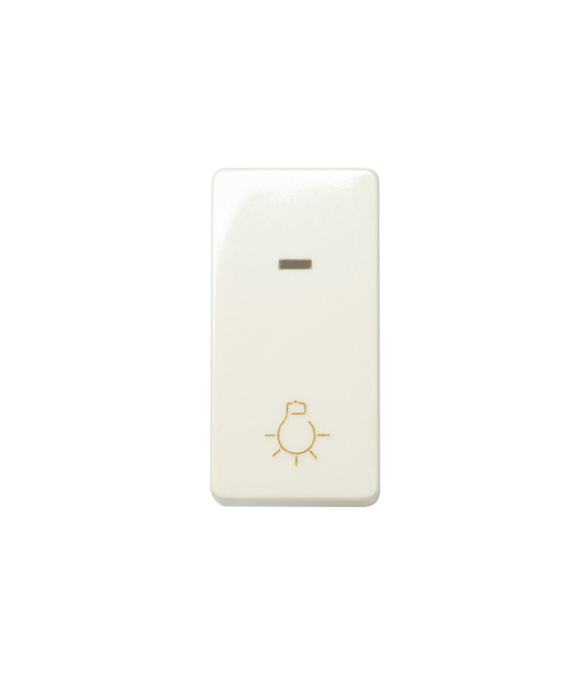 Pulsador Luz Con Luminoso Estrecho 10AX 250V Marfil Simon 27