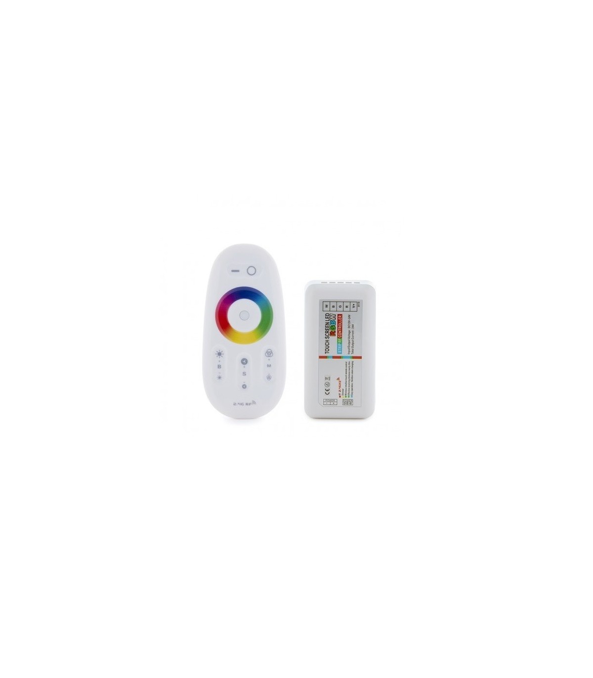 Controladora RGBW 12V-24V 288-576W IP25 Tactil