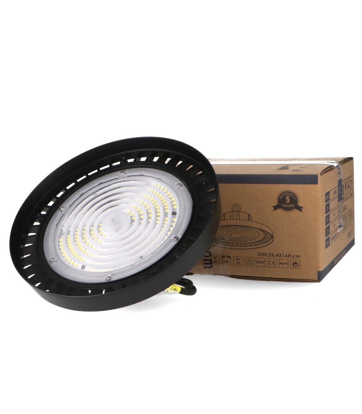 Campana UFO Serie SKY 200W 28000Lm 0-10V IP65