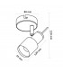 Aplique de Techo Gu10 Orientable Serie WHITE 1 Foco