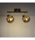 Aplique de Techo E14 Orientable Serie GLASS 2 Focos