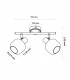 Aplique de Techo E14 Orientable Serie GLASS 2 Focos