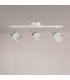 Aplique de Techo Gu10 Orientable Serie WHITE 3 Focos
