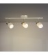 Aplique de Techo Gu10 Orientable Serie WHITE 3 Focos