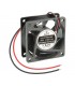 Ventilador 12Vcc 60X60X25mm Cojinete 2 Hilos