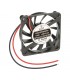 Ventilador 12Vcc 60X60X10mm Cojinete 2 Hilos
