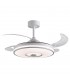 Ventilador COLORS DC Bluethooth 72W 6480Lm 4 Aspas Blanco CCT
