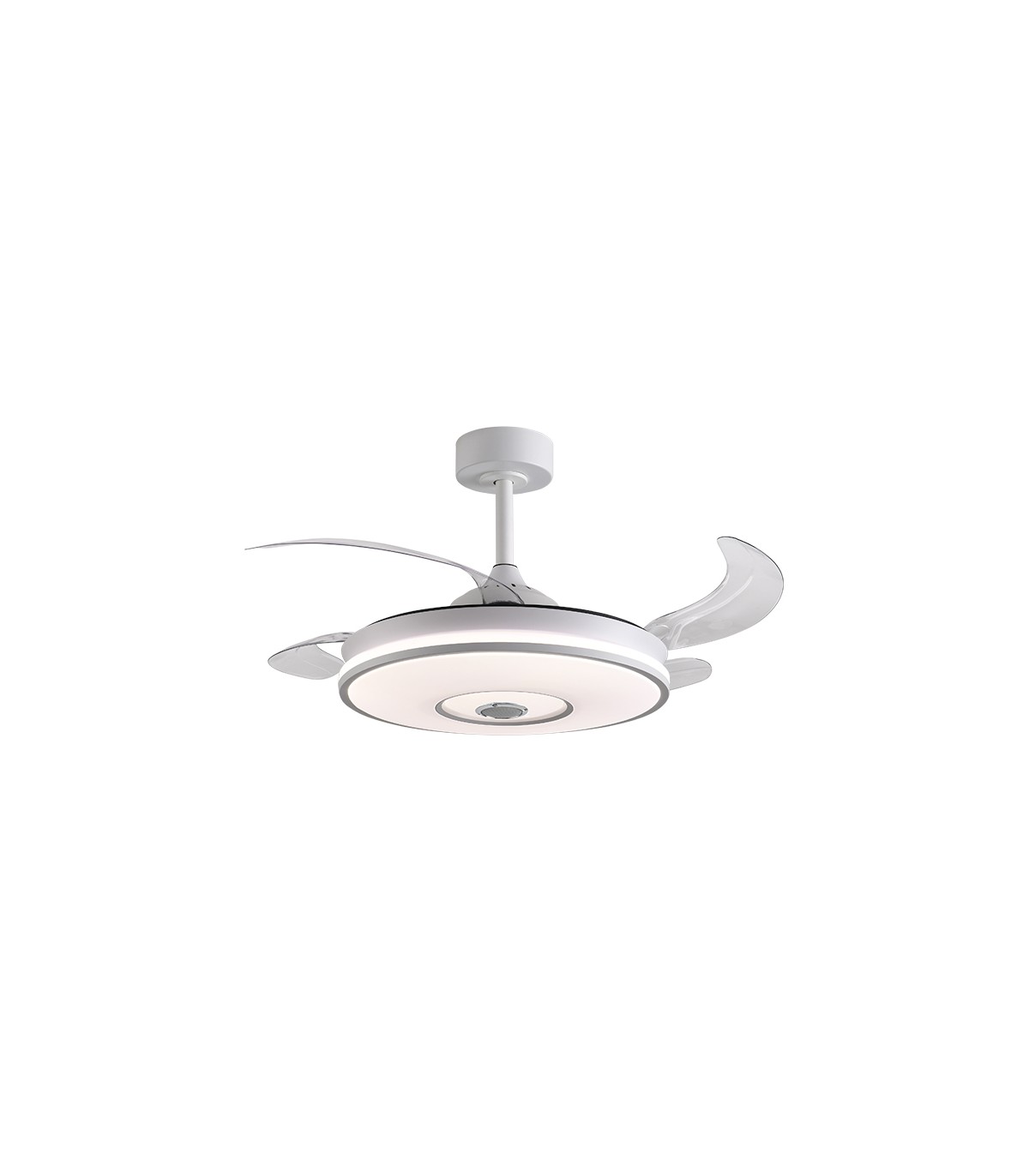 Ventilador COLORS DC Bluethooth 72W 6480Lm 4 Aspas Blanco CCT