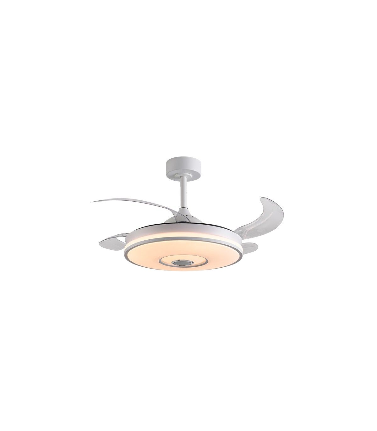 Ventilador COLORS DC Bluethooth 72W 6480Lm 4 Aspas Blanco CCT