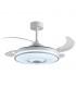 Ventilador COLORS DC Bluethooth 72W 6480Lm 4 Aspas Blanco CCT