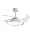 Ventilador AKRAN DC 72W 6480Lm 4 Aspas Blanco CCT