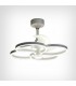 Ventilador Led TREBOL Blanco DC 100W 1900Lm 3 Aspas CCT