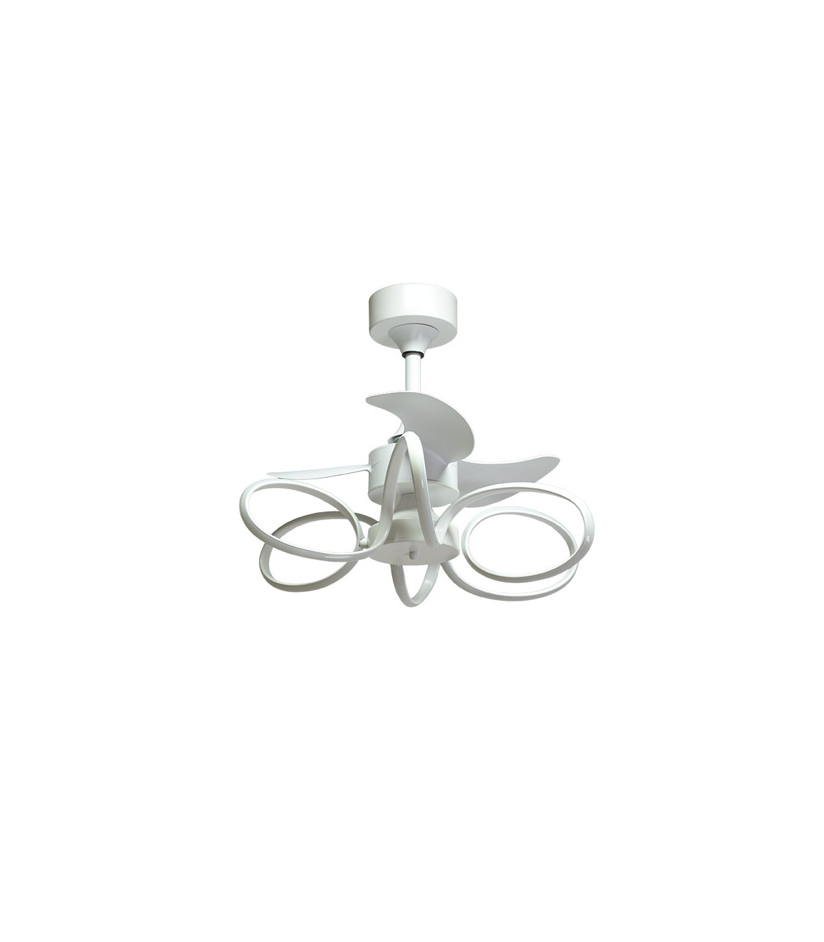 Ventilador Led KARLA Blanco DC 30W 1100Lm 3 Aspas CCT